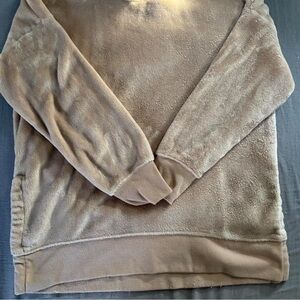 SO Women's Tan Cowl Neck Sweater